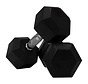 Hex rubber dumbbell set 5 - 25kg 9 pairs