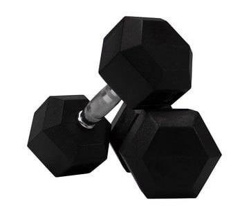 Fitribution Hex rubber dumbbell set 32,5 - 40kg 4 pairs