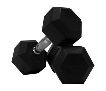 Fitribution Hex rubber dumbbell set 12,5 - 20kg 4 pairs