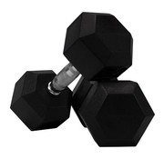 Fitribution Hex rubber dumbbell set 22,5 - 30kg 4 paar