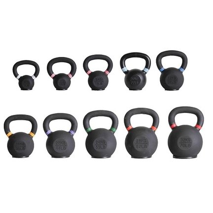 Black PRO-Grade Kettlebells Competition Kettlebell Weight Sets of