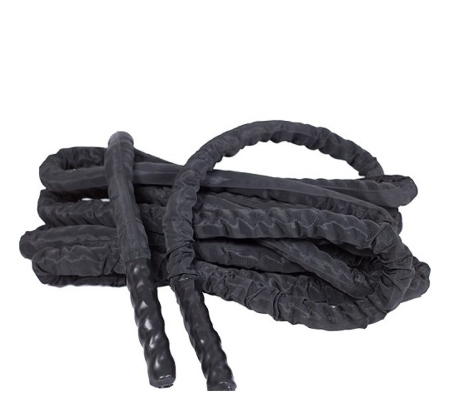 Corde ondulatoire avec manchon 38mm 12m / battle rope - Fitribution