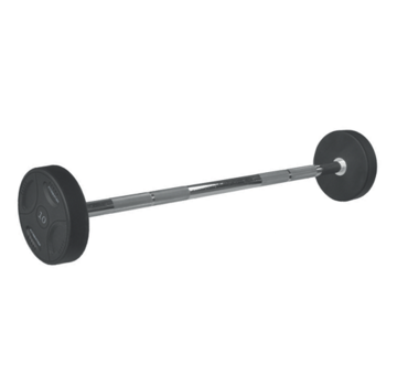 Fitribution 10kg PU straight fixed barbell