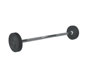 Fitribution 30kg PU straight fixed barbell