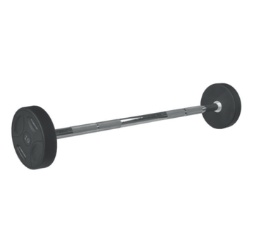 Fitribution 35kg PU straight fixed barbell