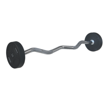 Fitribution 20kg PU EZ fixed barbell