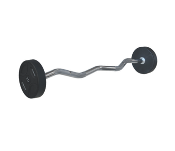 Fitribution 25kg PU EZ fixed barbell