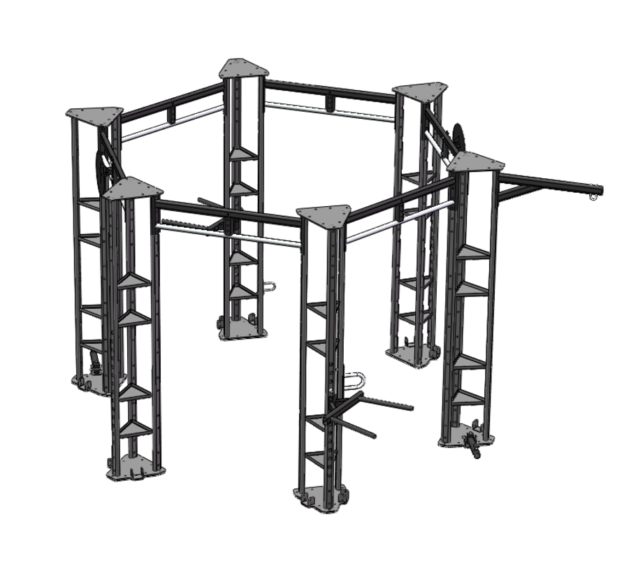 Hex functional training  rig