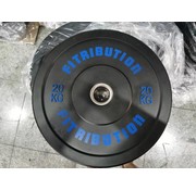 Fitribution 20kg bumper plate rubber 50mm