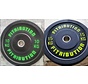 Série 10/15kg disque bumper plate caoutchouc 50mm