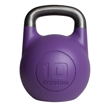 Fitribution 10kg holle competitie kettlebell