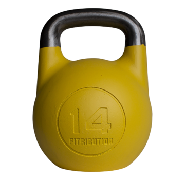 Fitribution 14kg kettlebell compétition creux