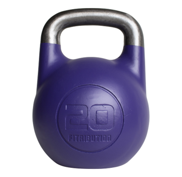 Fitribution 20kg kettlebell compétition creux