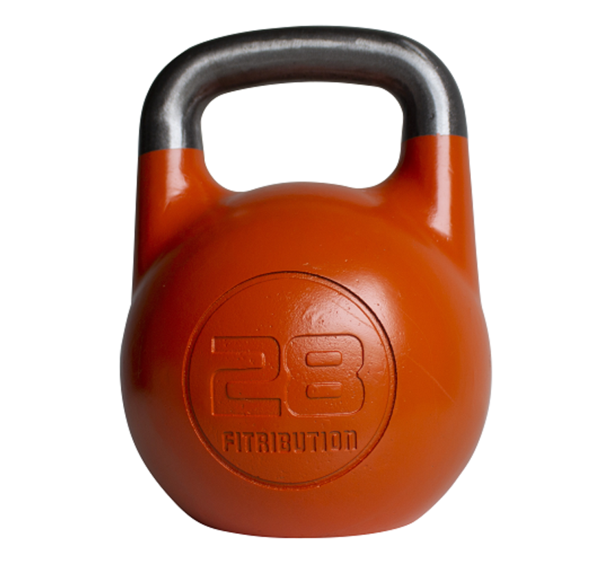 28kg kettlebell compétition creux (acier)