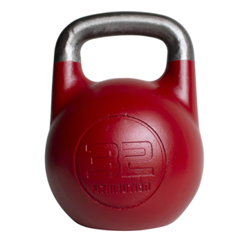 Fitribution 32kg kettlebell compétition creux