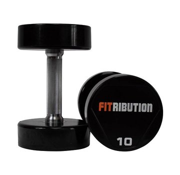 Fitribution Urethaan dumbbells 6kg 1paar