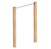 Fitribution Pull Up bar Outdoor