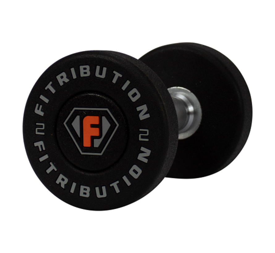 Urethaan dumbbells luxe 2-40kg 20paar