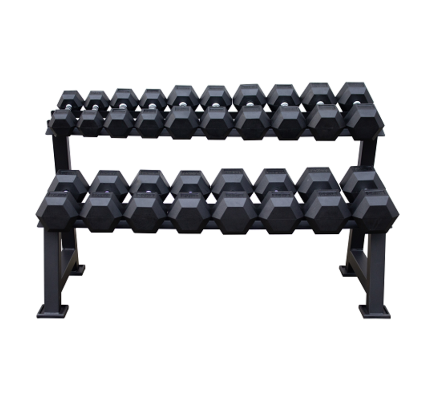 Dumbbell rack 2 levels