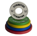 Rubber fractional plates (gekleurd)