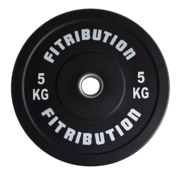 Fitribution 5kg schijf bumper plate rubber 50mm