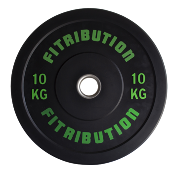 Fitribution 10kg bumper plate rubber 50mm