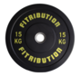 15kg schijf bumper plate rubber 50mm