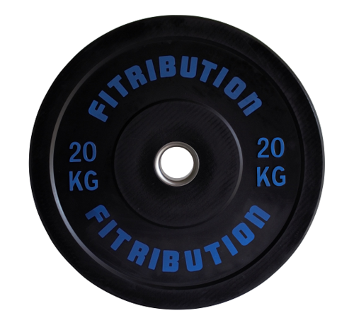 Fitribution 20kg bumper plate rubber 50mm