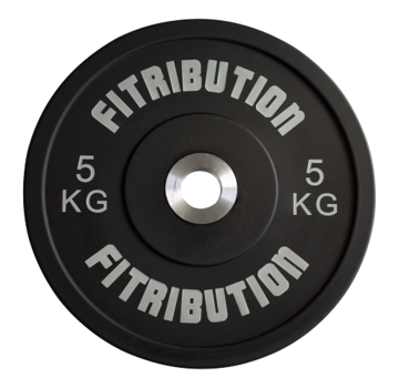 Fitribution 5kg bumper plate urethane 50mm (black)