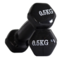 Aerobic dumbbells 0.5kg (1 paar)