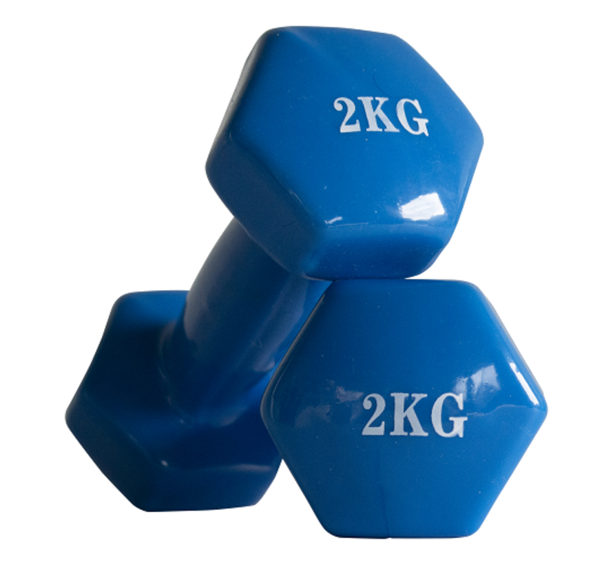 Aerobic dumbbells 2kg 1 pair Fitribution