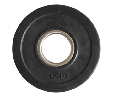 Fitribution 1,25kg fractional plate rubber coated 50mm