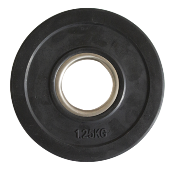 Fitribution 1,25kg fractional plate rubber coated 50mm