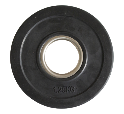 Fitribution 1,25kg fractional plate rubber coated 50mm