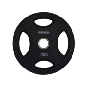 Fitribution 10kg uretane weight plate with grips 50mm