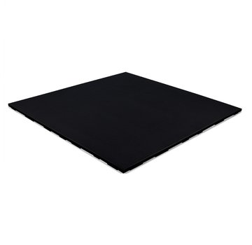 Fitribution Placa de caucho CONNECT 100x100x2cm negro