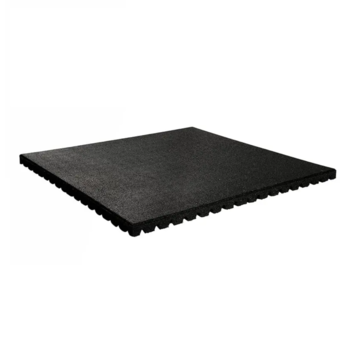 Fitribution Rubber fitnesstegel PRO 100x100x4,3cm zwart