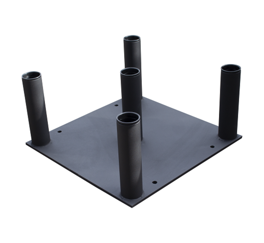 Rack de rangement vertical pour 5 barres