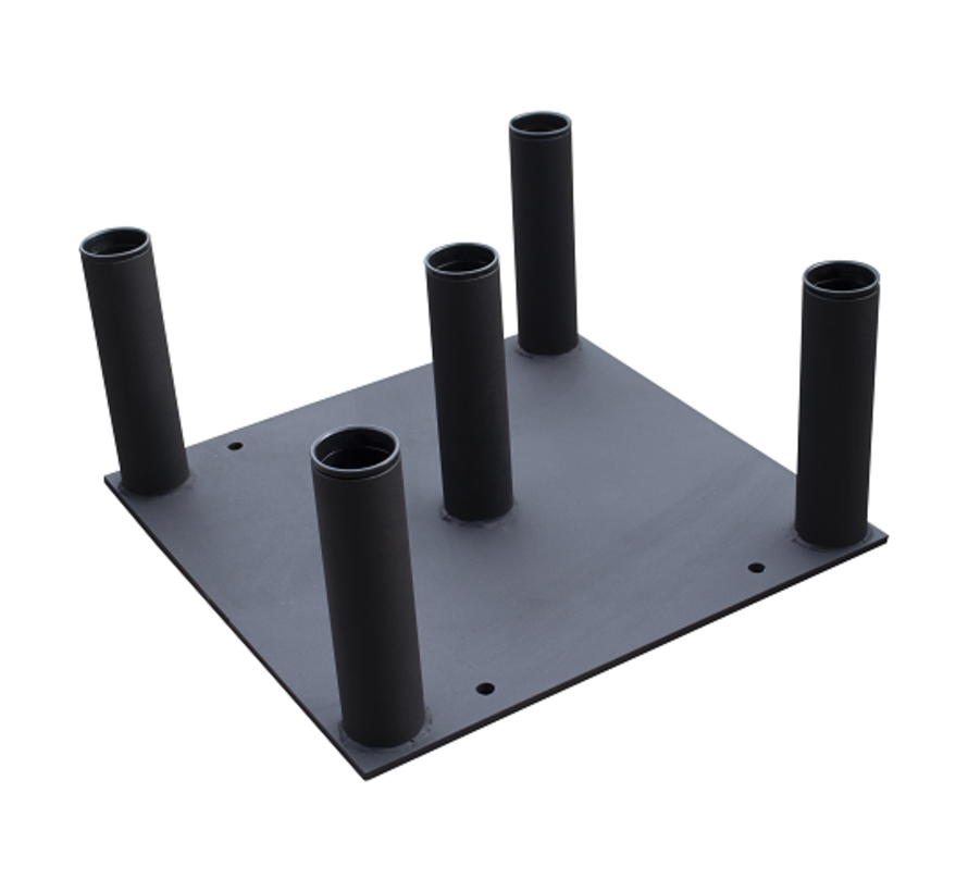 Vertical bar holder for 5 bars / Vertical barbell rack for 5 bars