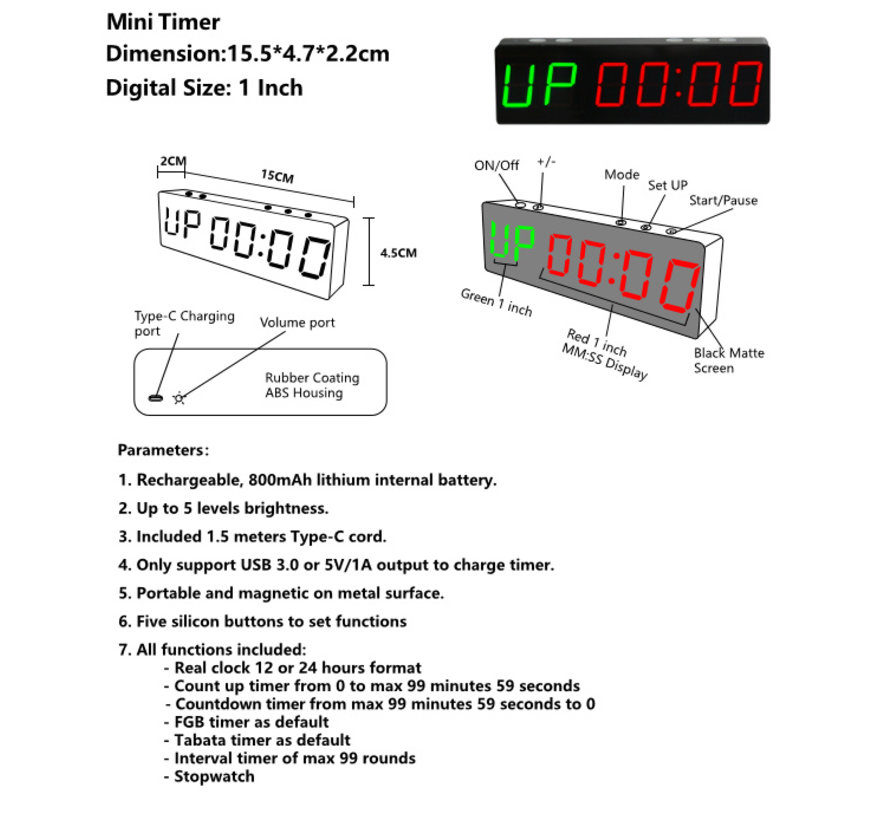 Mini timer