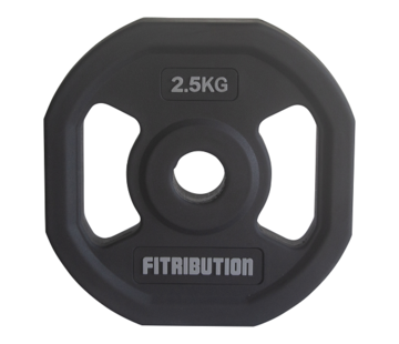 Fitribution Disques Body Pump uréthane 2,5kg (1paire)