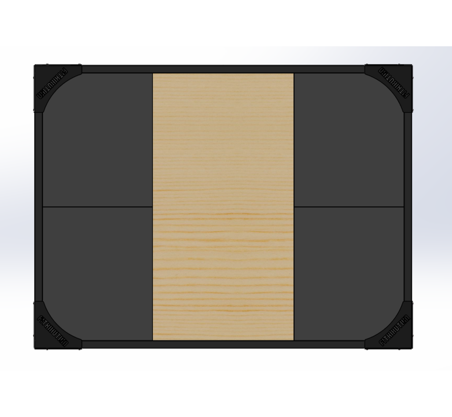 Plateau d'haltérophilie - Plateforme deadlift