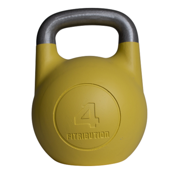 Fitribution 4kg kettlebell compétition creux