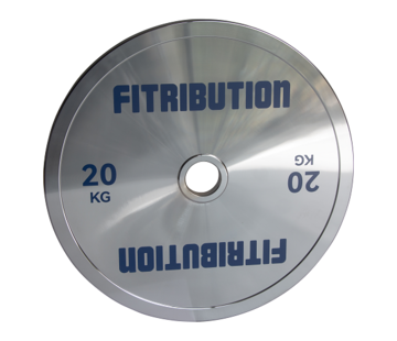 Fitribution 20kg Chrome calibrated steel plate