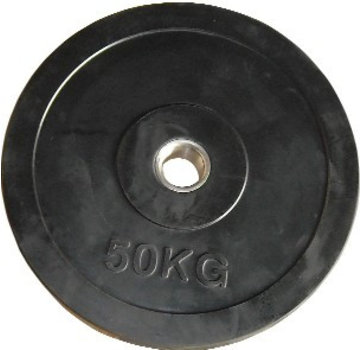 Fitribution 50kg weight plate HQ rubber 50mm