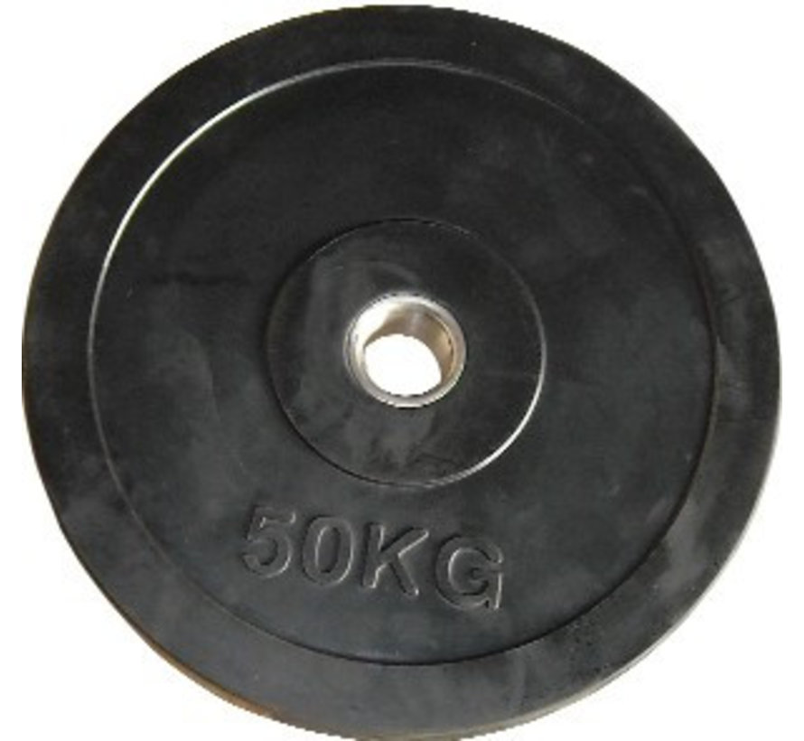 50kg weight plate HQ rubber 50mm