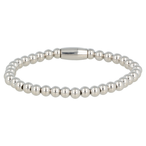 My Bendel Elastic silver ladies bracelet 5mm