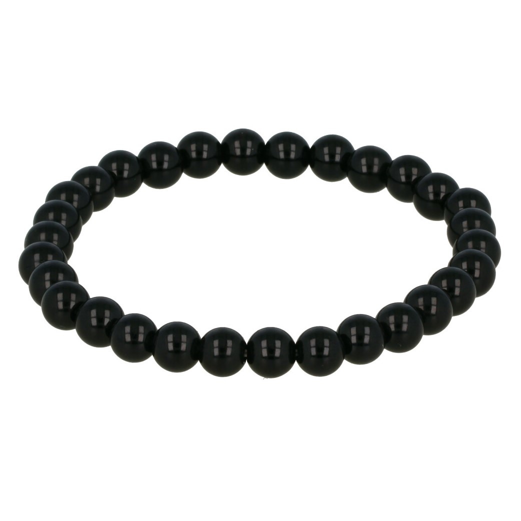 Amazon.com: Black Agate Bracelet