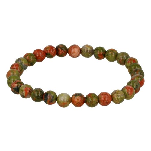 My Bendel Elastic bracelet Unakite