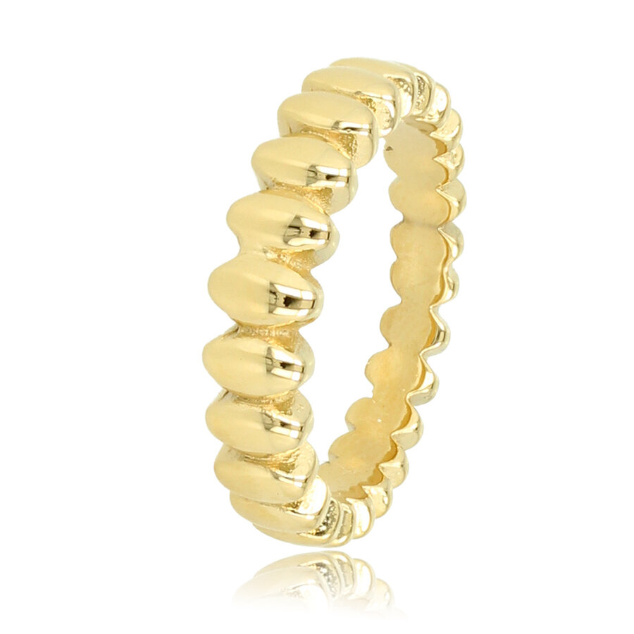My Bendel Gouden ring met ovaaltjes